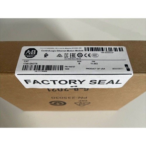 New Sealed Allen Bradley 1756-EN3TR  EtherNet/IP Module AB 1756EN3TR US Free Tax - Picture 3 of 4