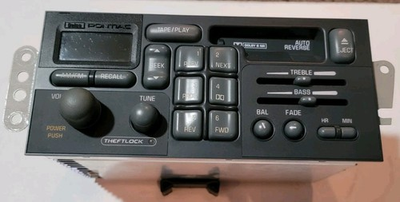 #ad GM Delco Pontiac AM FM Cassette Factory Radio Stereo 16151282 Cassette Clean $119.99