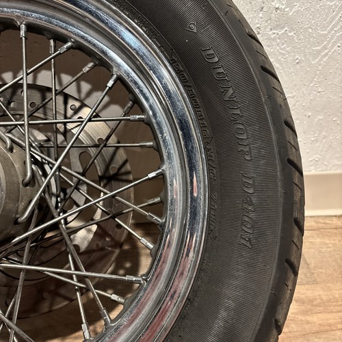 05 HARLEY SPORTSTER 1200 883 REAR BACK WHEEL RIM 1 INCH AXLE - Picture 3 of 4