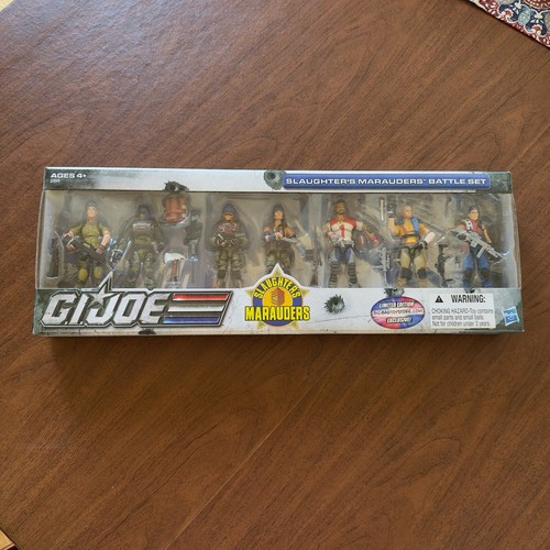 2011 BIGBADTOYSTORE GI JOE SLAUGHTERS MARAUDERS LE BATTLE BOX SET MISB SEALED MT