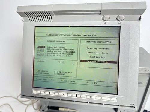 FTX 507 - Terminal Industriel | MS-DOS | Clavier, Souris & Alim - Afbeelding 9 van 24