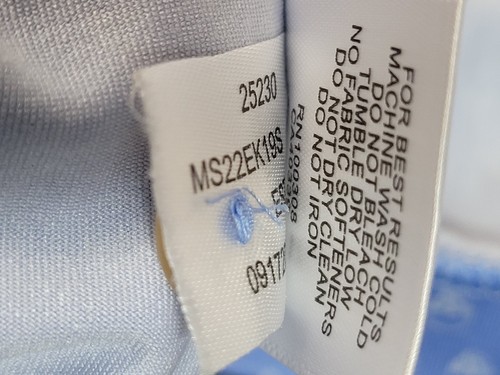Peter Millar Summer Comfort Herren Golf Poloshirt Größe 2XL Blau Totenkopf Print - Bild 11 von 11