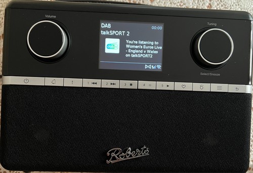 Roberts Stream 94L DAB/DAB+/FM/Wi-Fi Black Radio + Power Adapter. Mint C & P W O - Picture 9 of 24