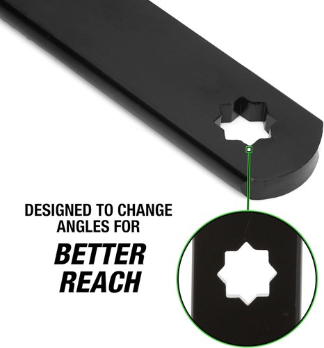 OEMTOOLS 24687 Serpentine Belt Tool Set, Includes 3/8 Drive Handle, 1/2 &...  - Foto 5 di 7