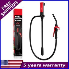 Battery Powered Electric Fuel Transfer Pump Portable Gas Oil Liquid Pump 2.2 GPM