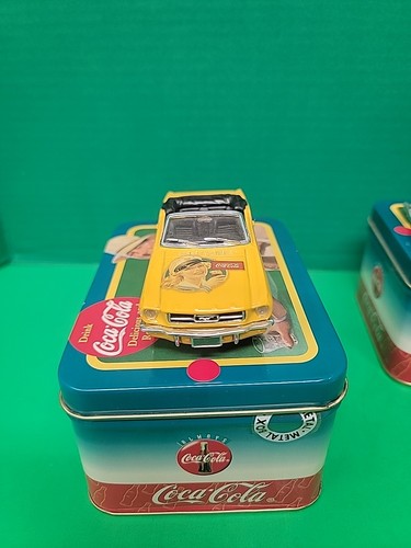 Solido Coca-Cola 1936 Ford V8 Camion Consegna 1964 1/2 Mustang Latta Rara - Foto 8 di 18