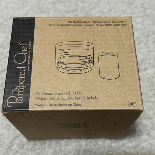 NEU im Karton mit Anleitung PAMPERED CHEF #2485 Eiscreme Sandwich Maker - Bild 1 von 4