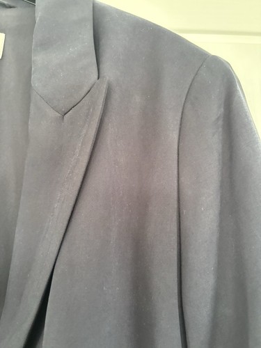 M&S NEW & TAGGED Jacket cost £59 Size 18 navy Machine Washable - Picture 2 of 8