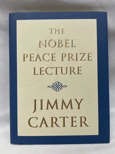 Jimmy Carter signiert persönlich den Friedensnobelpreis Vortrag HC Buch - Präsident - Bild 1 von 7