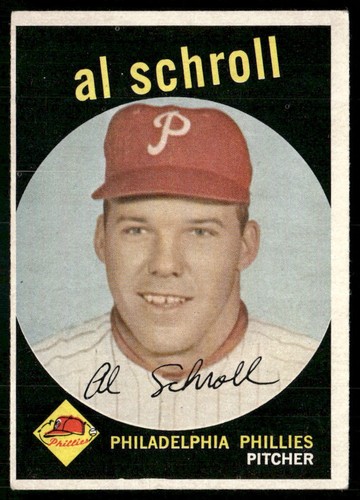 1959 Topps #546 Al Schroll
