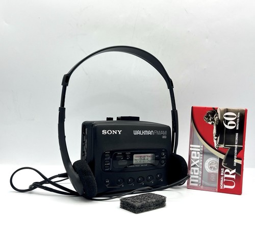 Sony Walkman WM-FX28 AM/FM Kassettenspieler spielt langsam benötigt Kalibrierung ISTZUSTAND