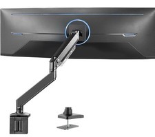 VIVO Premium Aluminum Heavy Duty Single Monitor Arm Ultrawide Up To 49 Inches