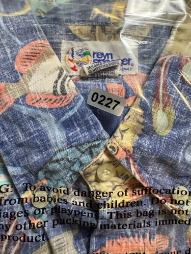 Vintage Reyn Spooner Under the Sea Octopus Hawaii Aloha Hemd Avanti Kahala 2XL - Bild 9 von 9