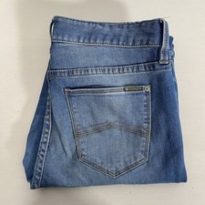 Jeanswest Womens Curve Embracer Skinny 7/8 AnkleZips Jeans Size 8 VeryGood JK179