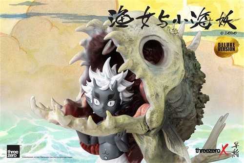 Figura de acción ThreeZero Fisher Girl & Sea Demon Limited 15 cm nueva en stock - Imagen 20 de 20