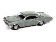1965 Chevrolet Impala Willow Green 1:64 Scale Model - Auto World AWSP193B