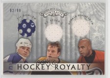 2003 Classic Portraits Hockey Royalty 2/99 Donald Brashear PJ Stock Tie Domi 2vh