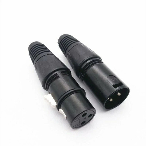 10Pair XLR DMX 3-Pin Male&Female MIC Snake Plug Audio/Microphone Cable Connector - Picture 8 of 9