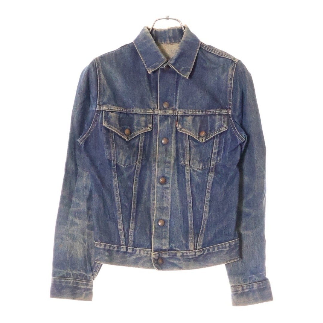 60's Levi's 557xx 3rd デニムジャケット　襤褸　ビッグE Levi's 60s VINTAGE 557XX 3rd DENIM JACKET BIG E SNAP BUTTON