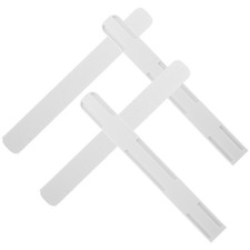 4 Pcs Drawer Slides Metal Track Storage Box Kitchen Runners Rails Close