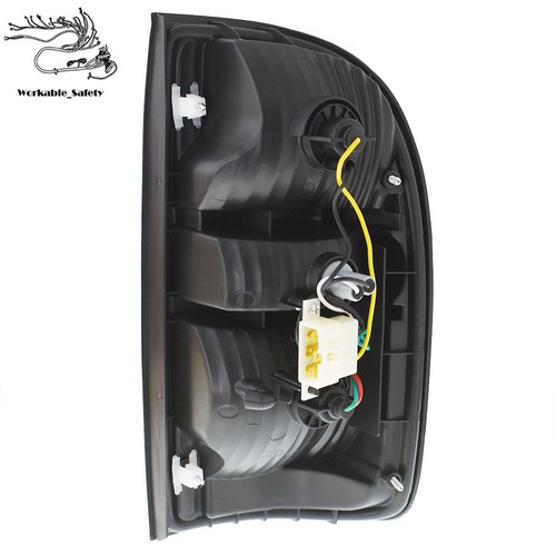 Red Taillight Left Driver Side Rear For Toyota Tacoma 2001-2004 Chrome Housing - Picture 7 of 13