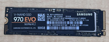 MZ-V7E500 Samsung 970 EVO 500GB M.2  NVMe MZ-V7E500 PCIe  SSD, 99% Health