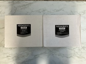SNK NEOGEO NEO GEO X GoldLimited Edition USA Version CIB w/Mega Pack Volume 1