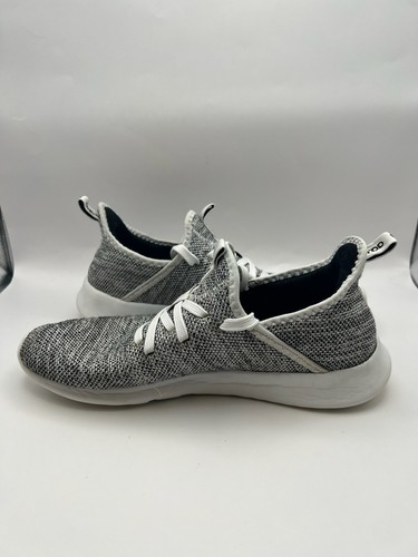 Zapatillas Adidas Cloudfoam Gris Puro Mujer Talla 9 - Imagen 2 de 8