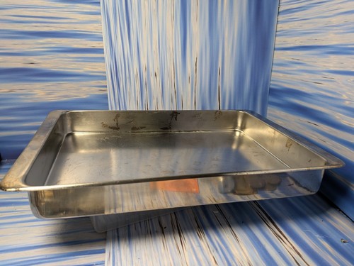 Vintage Revere Ware Stainless Baking Pan 5.5 Qt. 15.25” X 10.5” X 2” - 2525 88