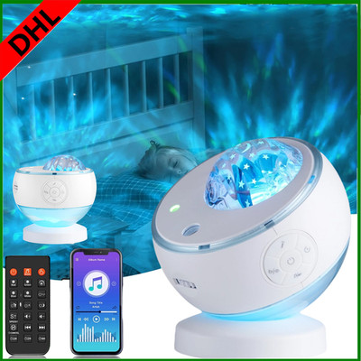 LED Polarlicht Sternenhimmel Projektor Lampe Mini RGB Aurora Nebula Nachtlichter