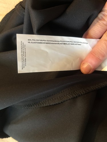 NWT Joseph Ribkoff Black Solid Pull On Pants Stretch Style Scalloped Hem Sz 14 - Picture 9 of 10