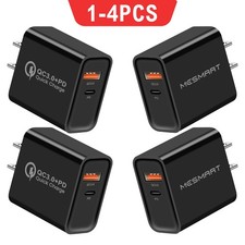 For Apple iPad Pro 13 / 11 2025  Fast Charger Block PD QC3.0 Wall Power Adapter
