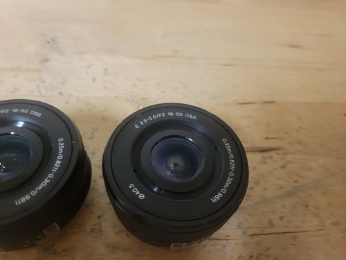 Lot of 3 Sony Alpha SELP1650 16–50mm f/3.5–5.6 Lens Lot READ DESCRIPTION - Picture 7 of 8