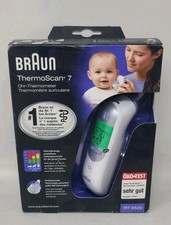 Braun ThermoScan 7 Ear Thermometer IRT6520CA with Age Precision. New-Sealed
