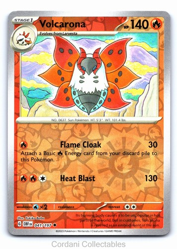Obsidian Flames - Reverse Holo Pokemon Cards - Choose your own! - Picture 39 of 177