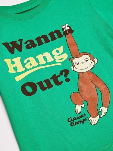 Curious George Toddler Boys' T-Shirts, Assorted Colors, 3-Pack - Picture 4 of 11
