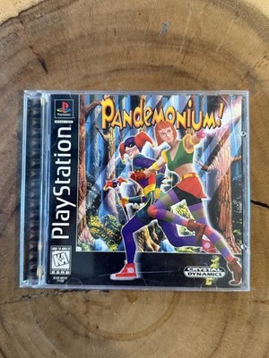 Pandemonium! Sony PlayStation 1 PS1 Action Video Game Crystal Dynamics E NTSC