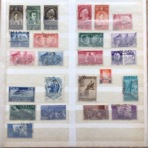 Collection Of Stamps From Italy 1937-48.