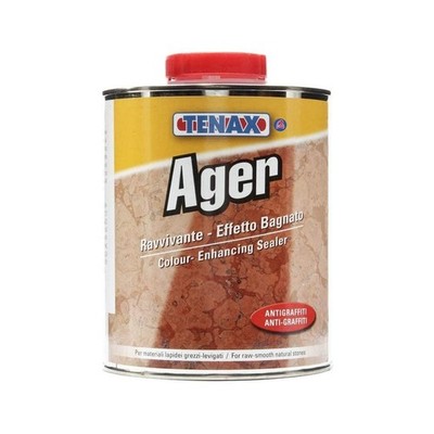 Tenax Ager Color Enhancing   Wet Look Granite & Marble Stone Sealer 1 Quart