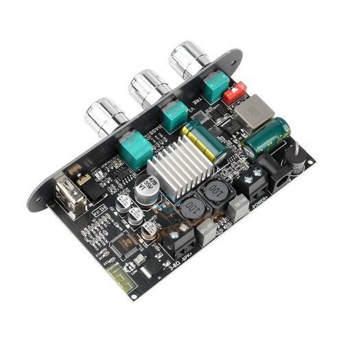 1/2X ZK-1001U Scheda Amplificatore di Potenza Audio Bluetooth Mono 100W Modulo TPA3116D2 - Foto 4 di 48