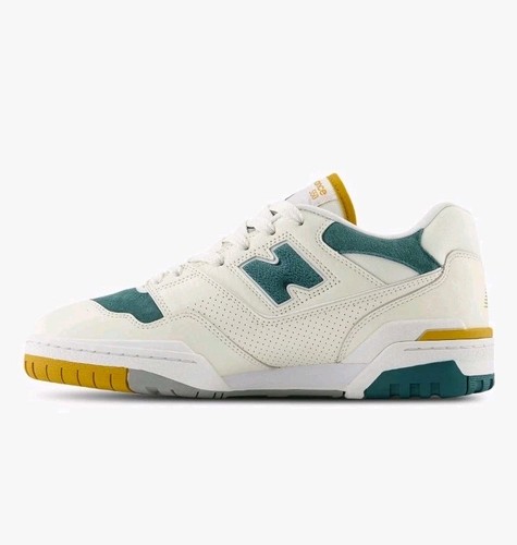 New Balance 550 Suede Toe Pack - Green Mustard BB550VRA RARE Size 12 NIB - Picture 2 of 5