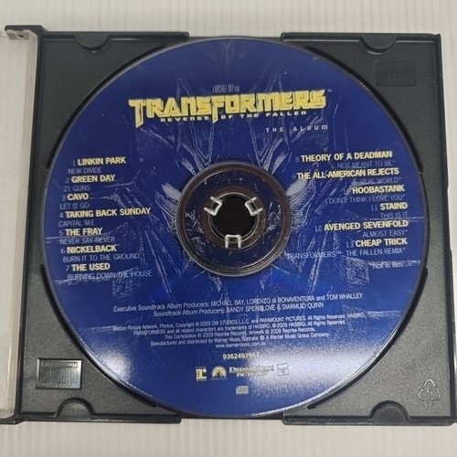 Transformers: Revenge of the Fallen by Original Soundtrack (CD, 2009) DISC ONLY - Foto 1 di 1