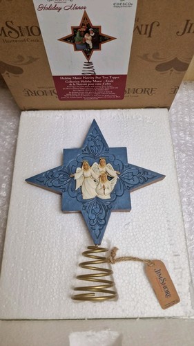 Jim Shore Heartwood Creek Holiday Manor Krippe Stern Baumspitze - Bild 5 von 9