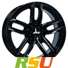4x ATS Antares diamant-schwarz 8x18" ET31 LK5 112 ML 66.5 Alufelgen 18 Zoll