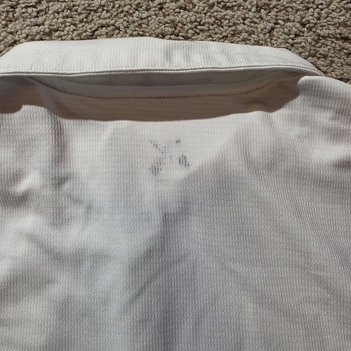 Nike Polo Shirt Mens 2XL White Dri-FIT Golf CT4581-100 Swoosh Performance - Picture 5 of 10