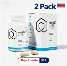 2x Mind Lab Pro?MLP?v4 Universal Nootropic? Brain Booster Supplement for