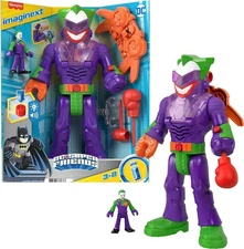 Imaginext DC Super Friends Robot Toy, the Joker Insider & Laffbot 12-Inch