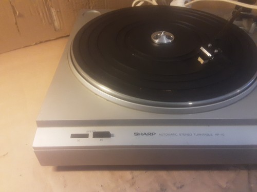 Sharp RP-10 Belt Drive Record Player Deck. READ DESCRIPTION - Picture 9 of 11