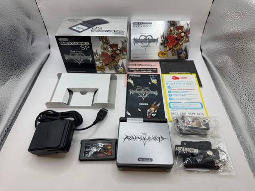 Kingdom Hearts Chain of Memories Game Boy Advance SP Bundle (Silver) - Picture 1 of 11