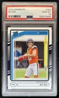 2024 Panini Donruss Bo Nix RC Rated #369 Broncos PSA 10 GEM MINT Rookie